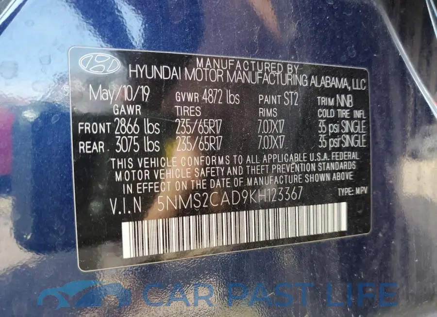 5NMS2CAD9KH123367# 14