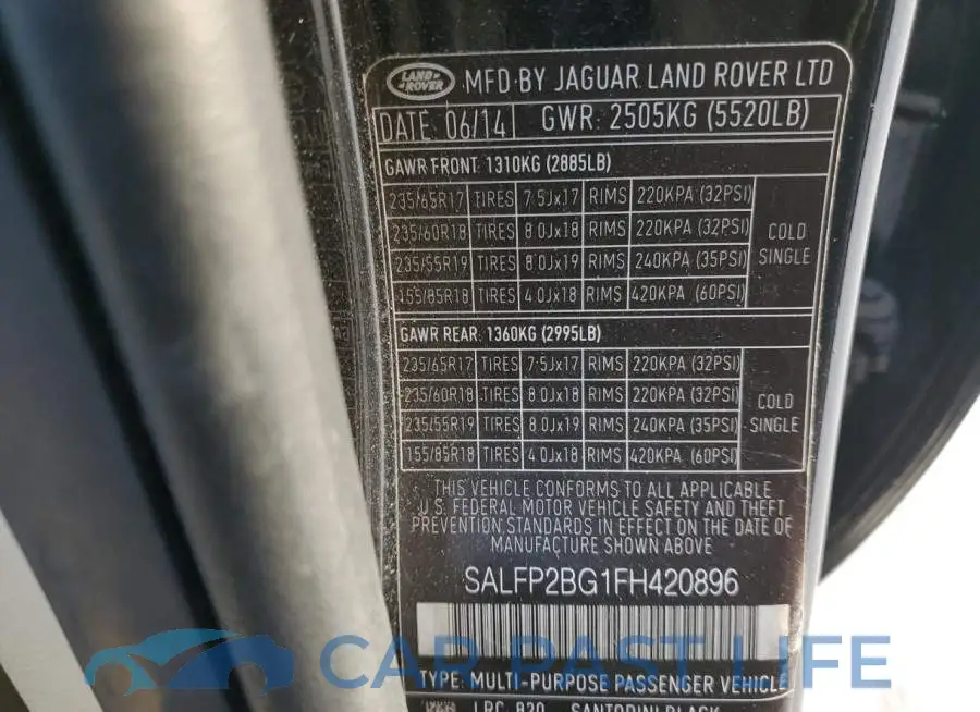 SALFP2BG1FH420896# 12