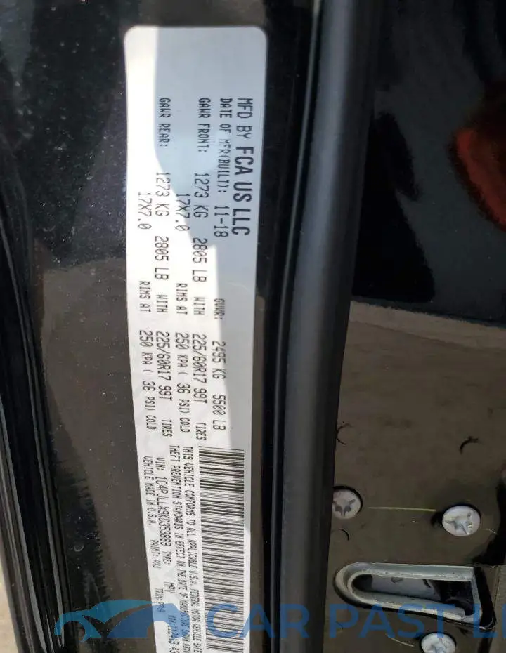 1C4PJLLX9KD353869# 13