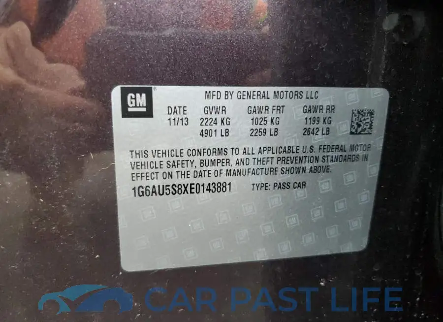 1G6AU5S8XE0143881# 13