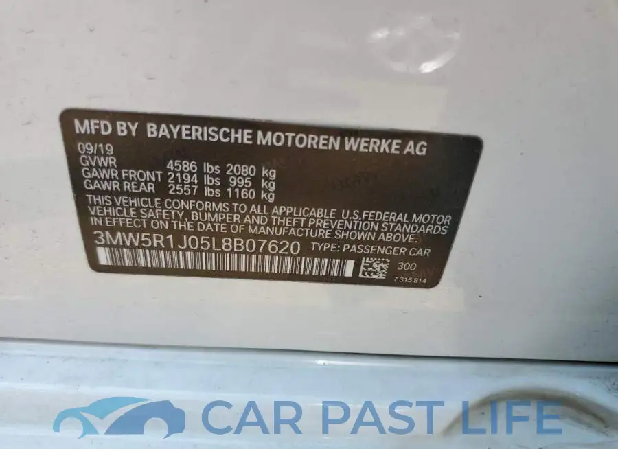 3MW5R1J05L8B07620# 12