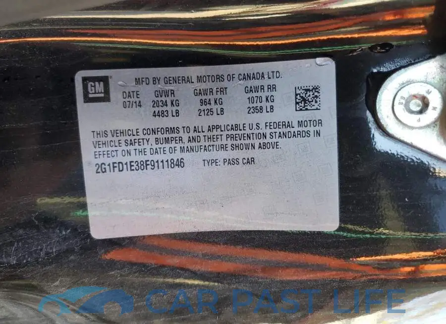2G1FD1E38F9111846# 12