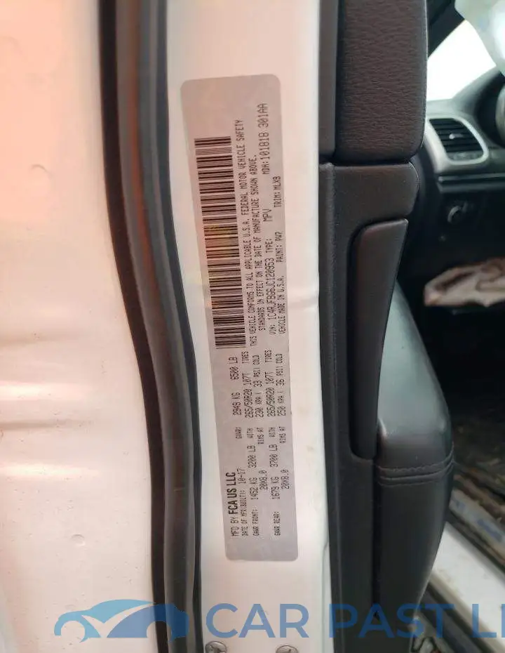 1C4RJFBG6JC120953# 12