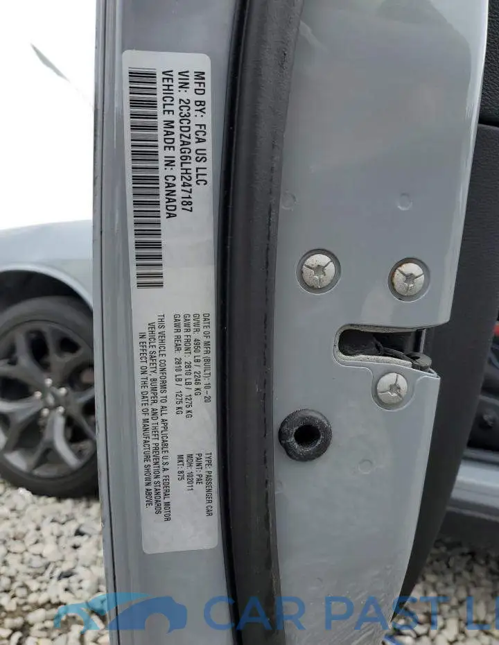 2C3CDZAG6LH247187# 13