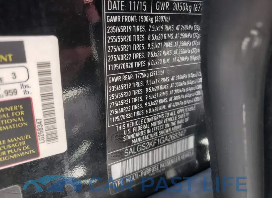 SALGS2KF1GA268347# 13