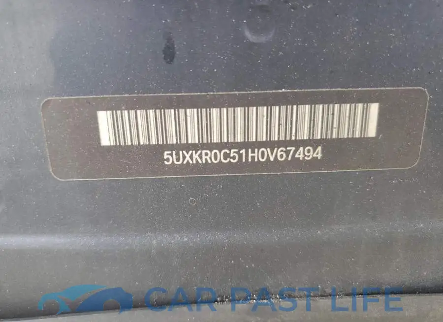 5UXKR0C51H0V67494# 12