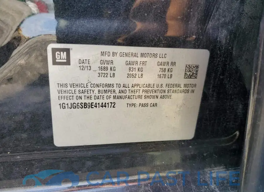 1G1JG6SB9E4144172# 12