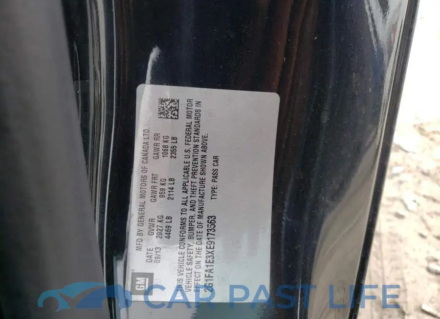 2G1FA1E3XE9173563# 12