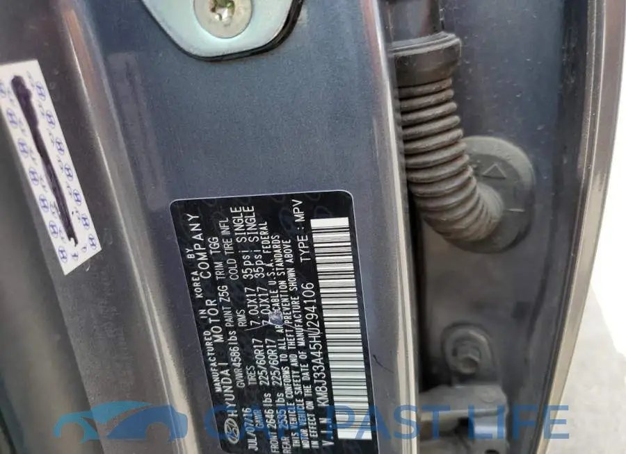 KM8J33A45HU294106# 12