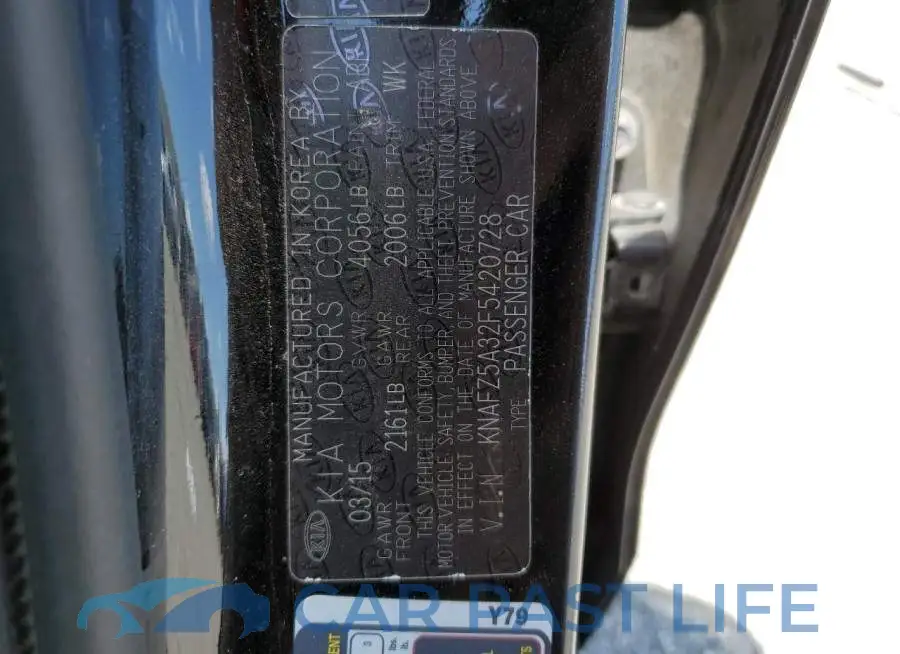 KNAFZ5A32F5420728# 12
