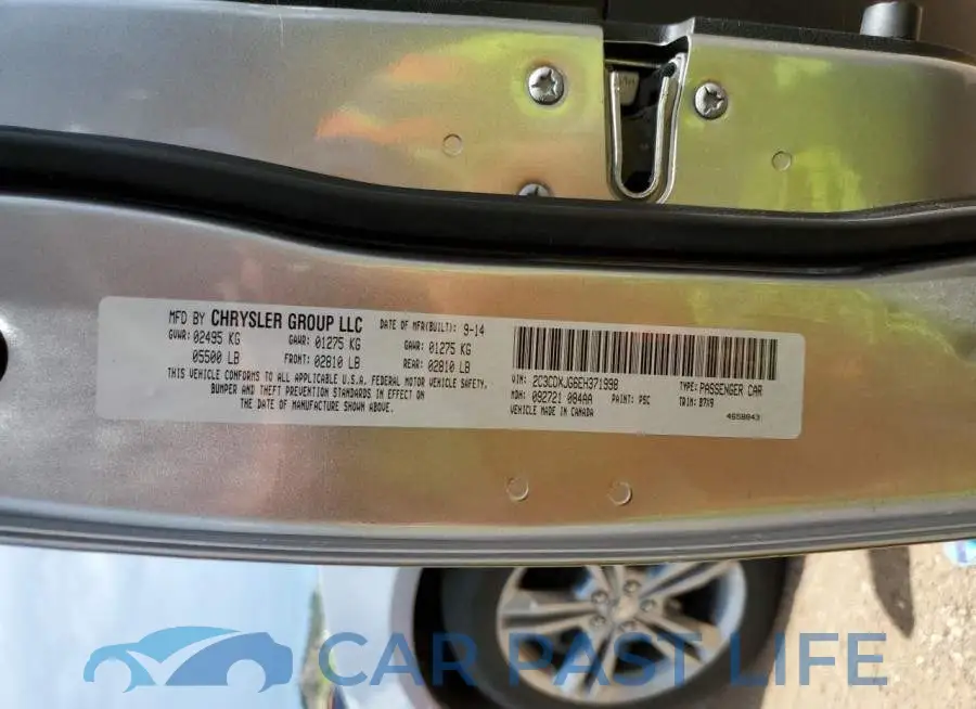 2C3CDXJG6EH371998# 12