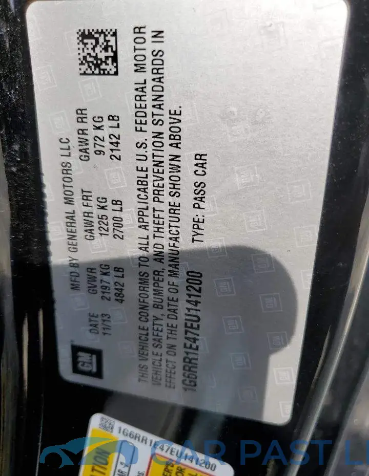 1G6RR1E47EU141200# 12