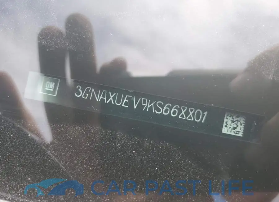 3GNAXUEV9KS668801# 13