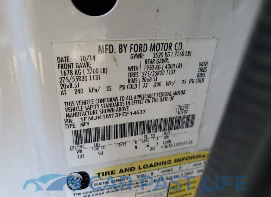 1FMJK1MT3FEF14537# 13