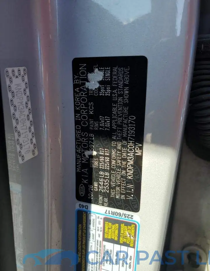 KNDPM3AC0H7193170# 14