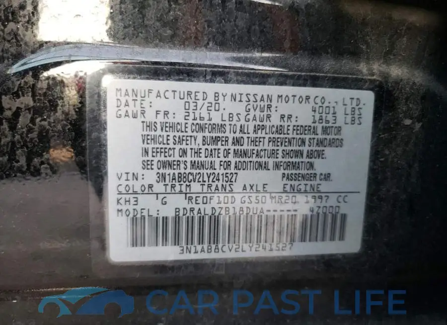 3N1AB8CV2LY241527# 12