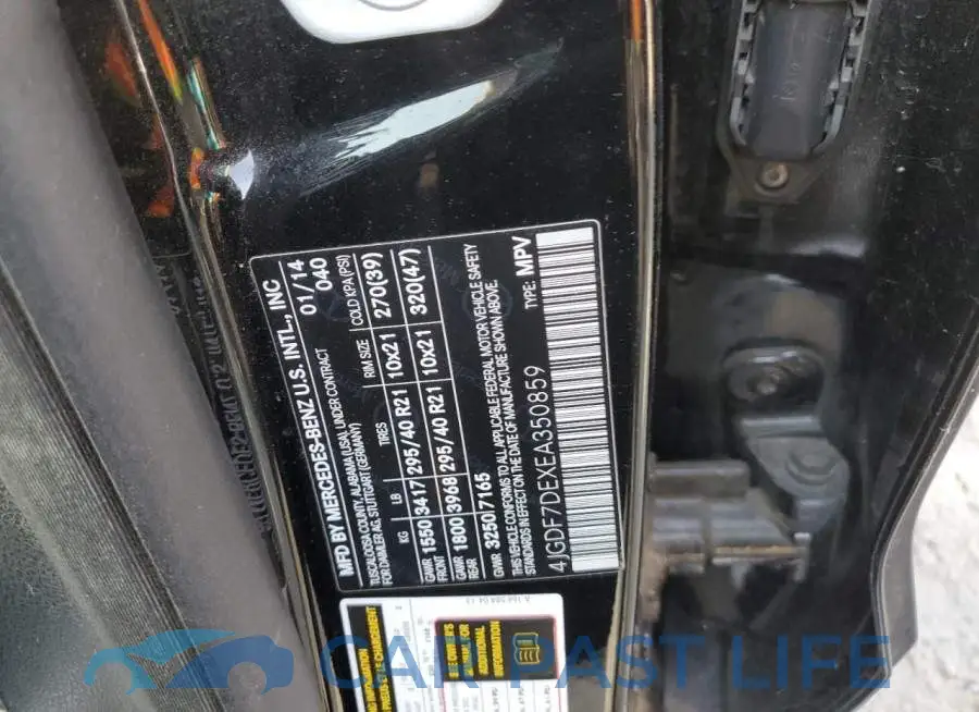 4JGDF7DEXEA350859# 13