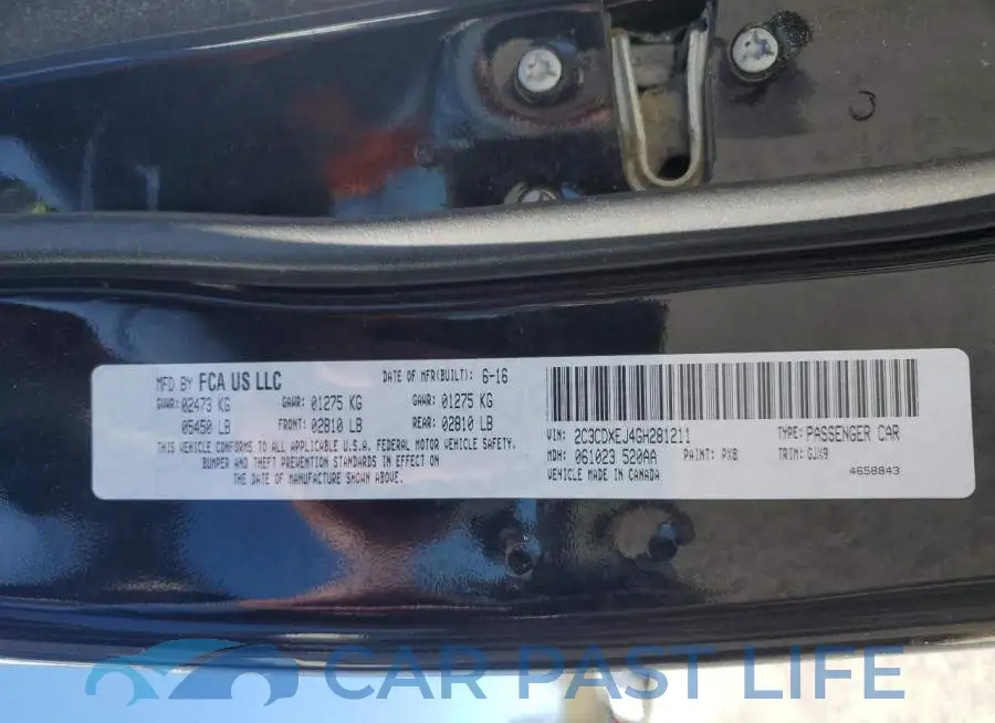 2C3CDXEJ4GH281211# 12