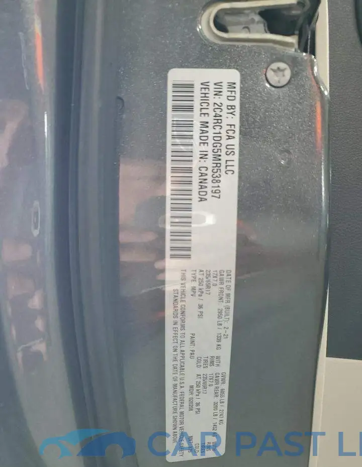 2C4RC1DG5MR538197# 14