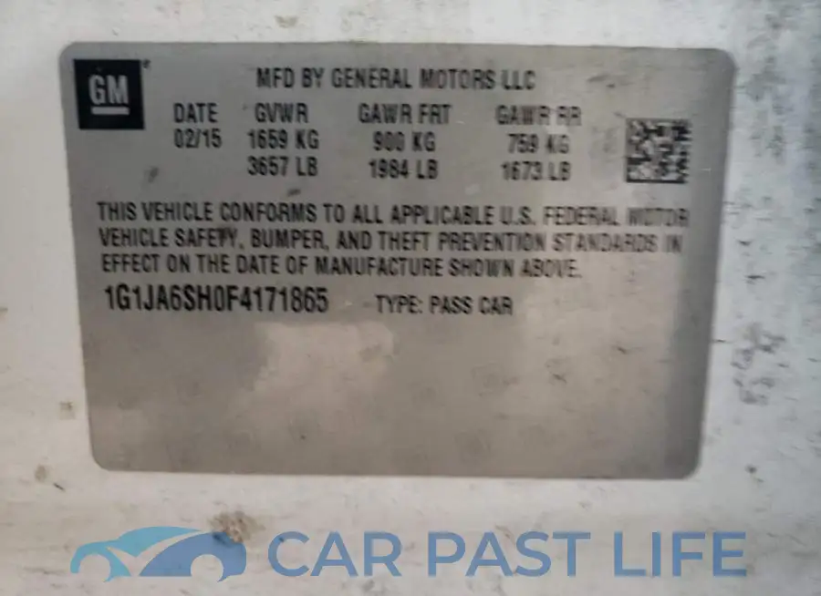 1G1JA6SH0F4171865# 13
