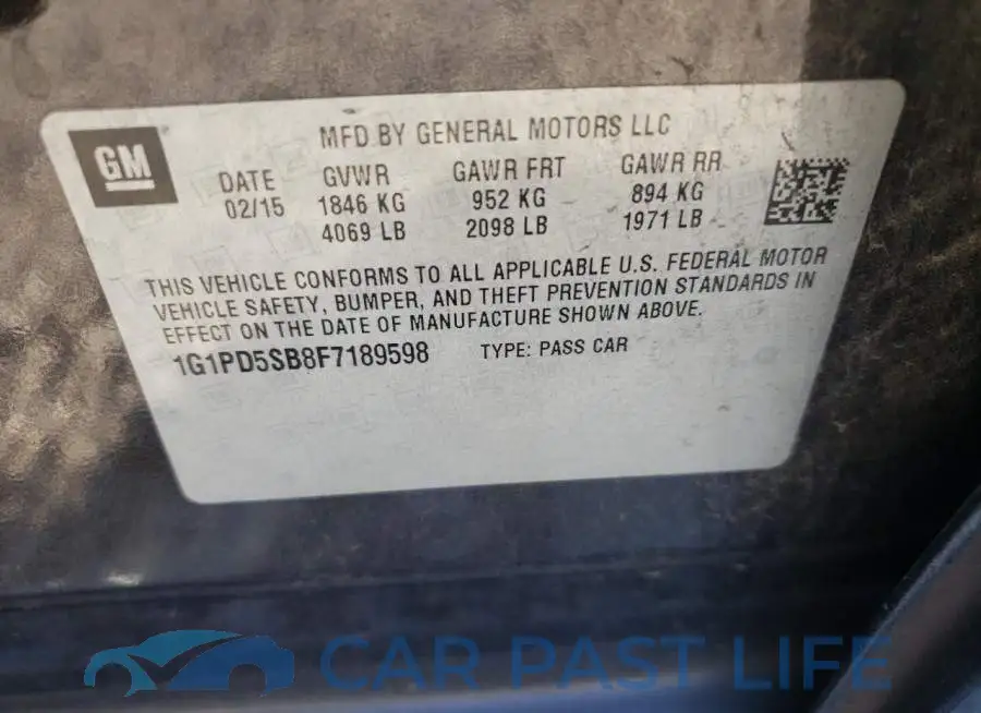 1G1PD5SB8F7189598# 13