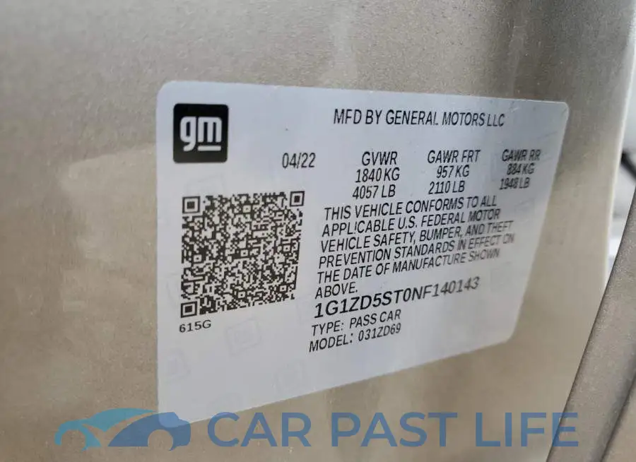 1G1ZD5ST0NF140143# 13