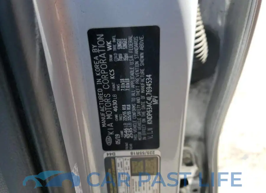 KNDP63AC4L7694534# 13