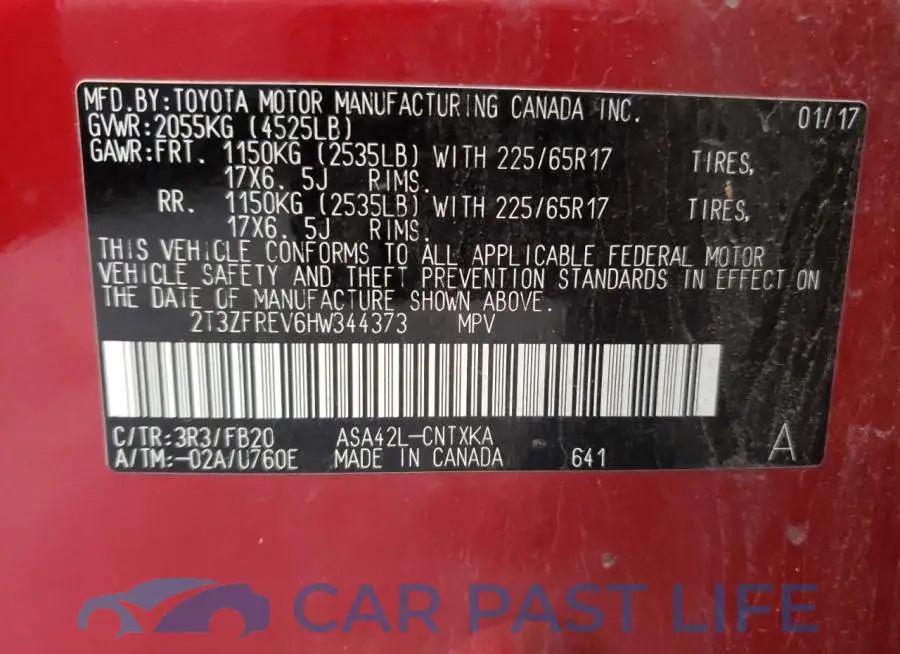 2T3ZFREV6HW344373# 13
