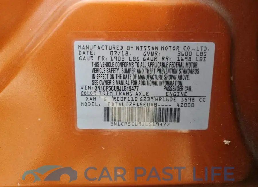 3N1CP5CU9JL519477# 13