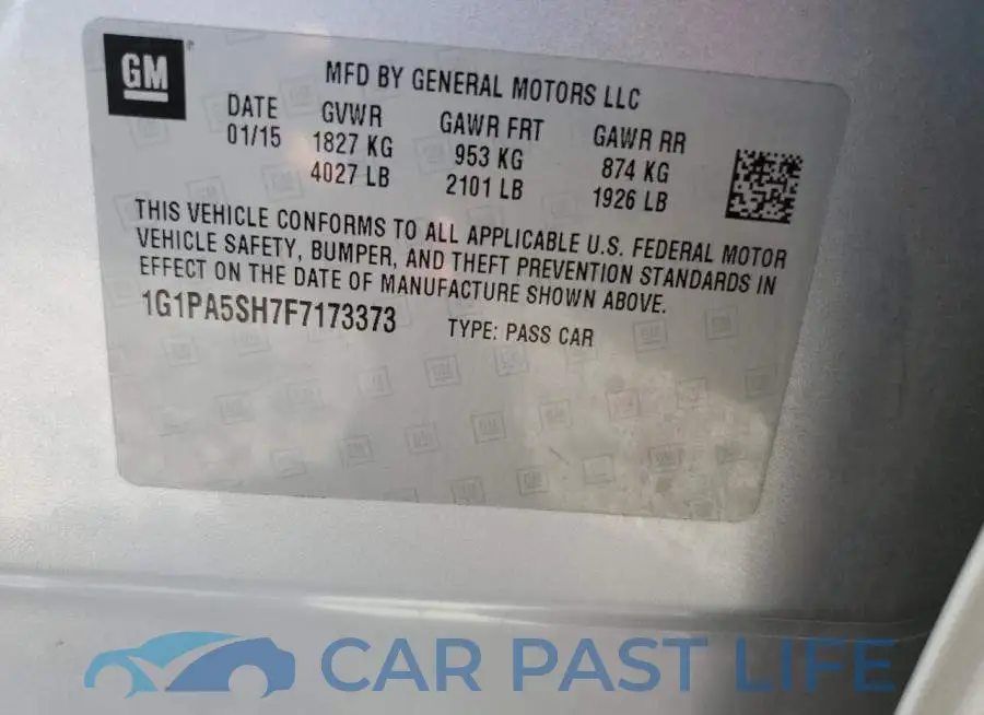 1G1PA5SH7F7173373# 13