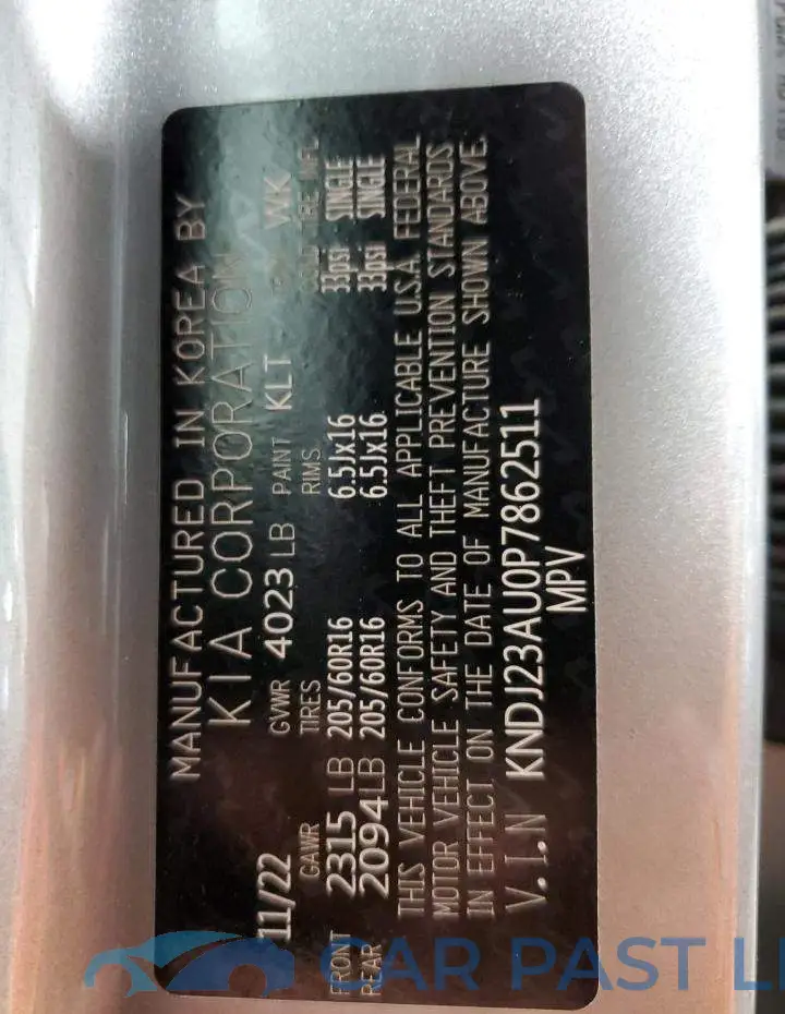 KNDJ23AU0P7862511# 12