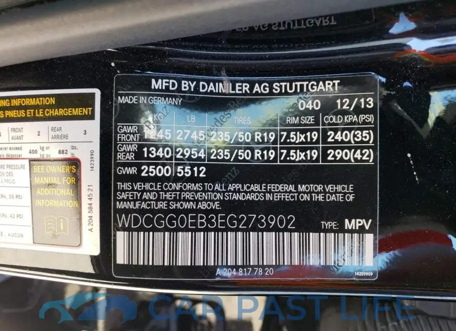 WDCGG0EB3EG273902# 13