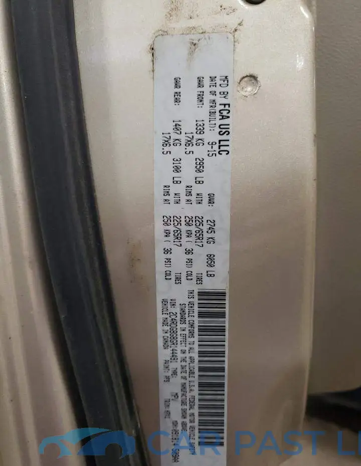 2C4RDGBG8GR144491# 14