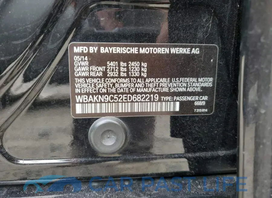 WBAKN9C52ED682219# 12