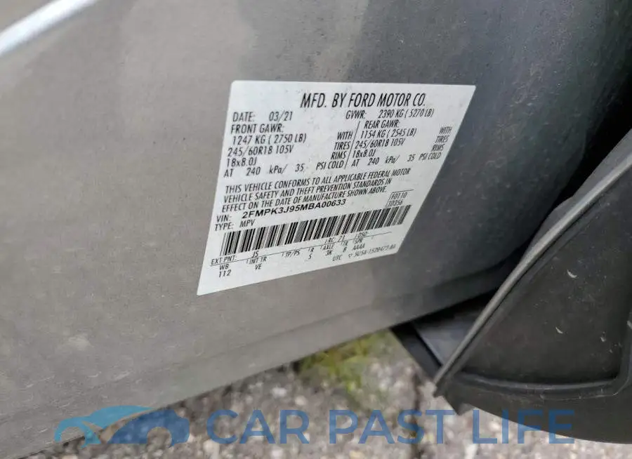 2FMPK3J95MBA00633# 12