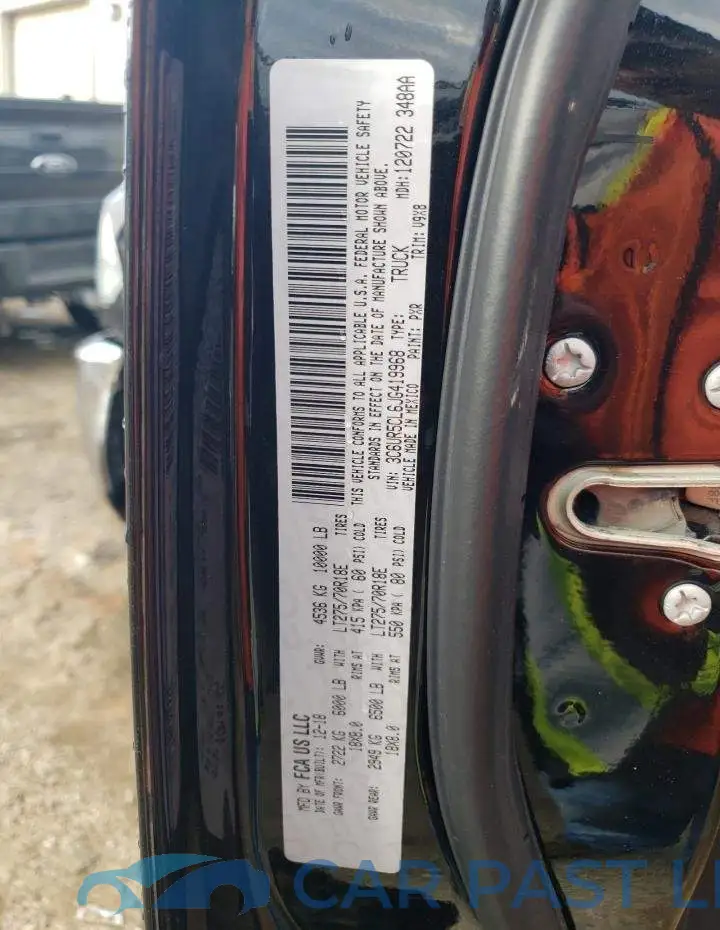 3C6UR5CL6JG419968# 12