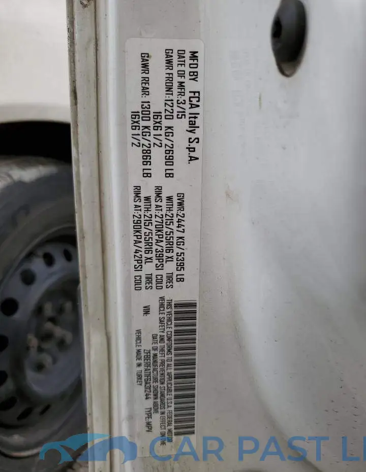 ZFBERFAT1F6A31244# 13