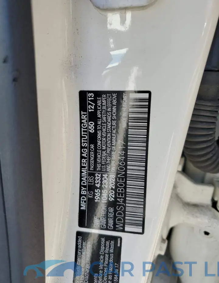 WDDSJ4EB0EN064417# 12