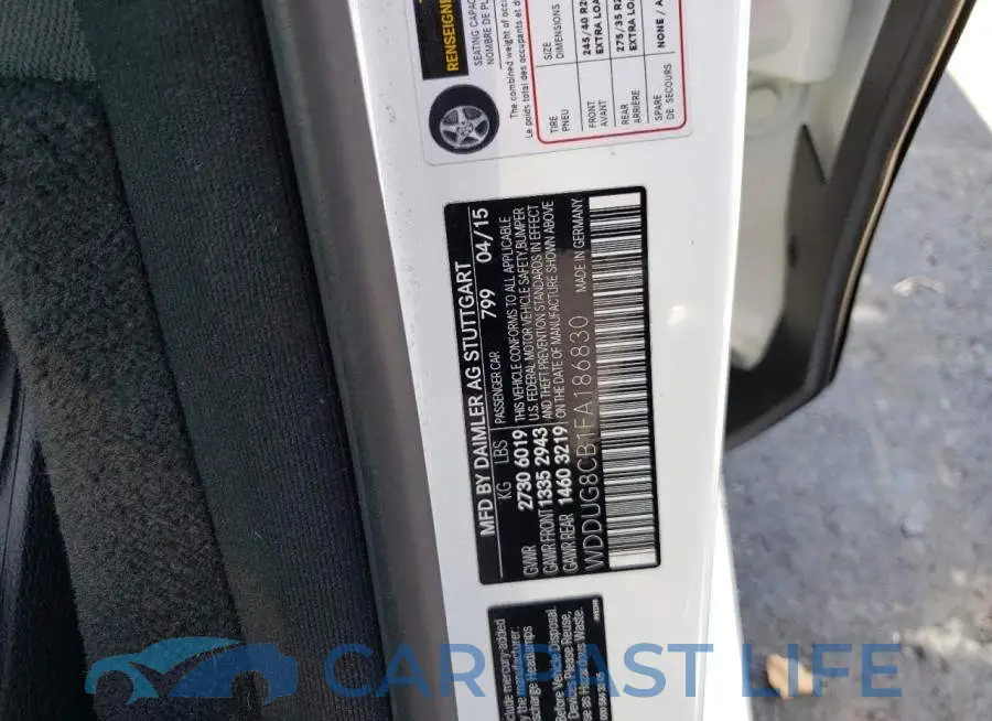 WDDUG8CB1FA186830# 12