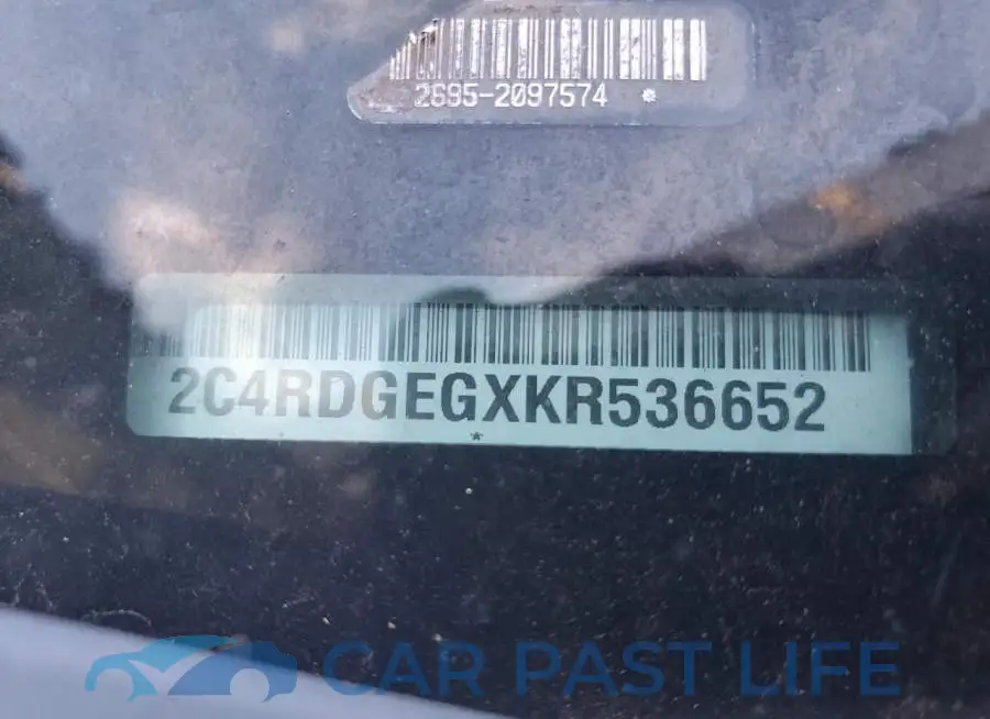 2C4RDGEGXKR536652# 13