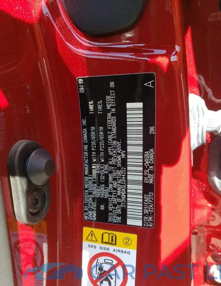 2T2HGMDA5LC044252# 14