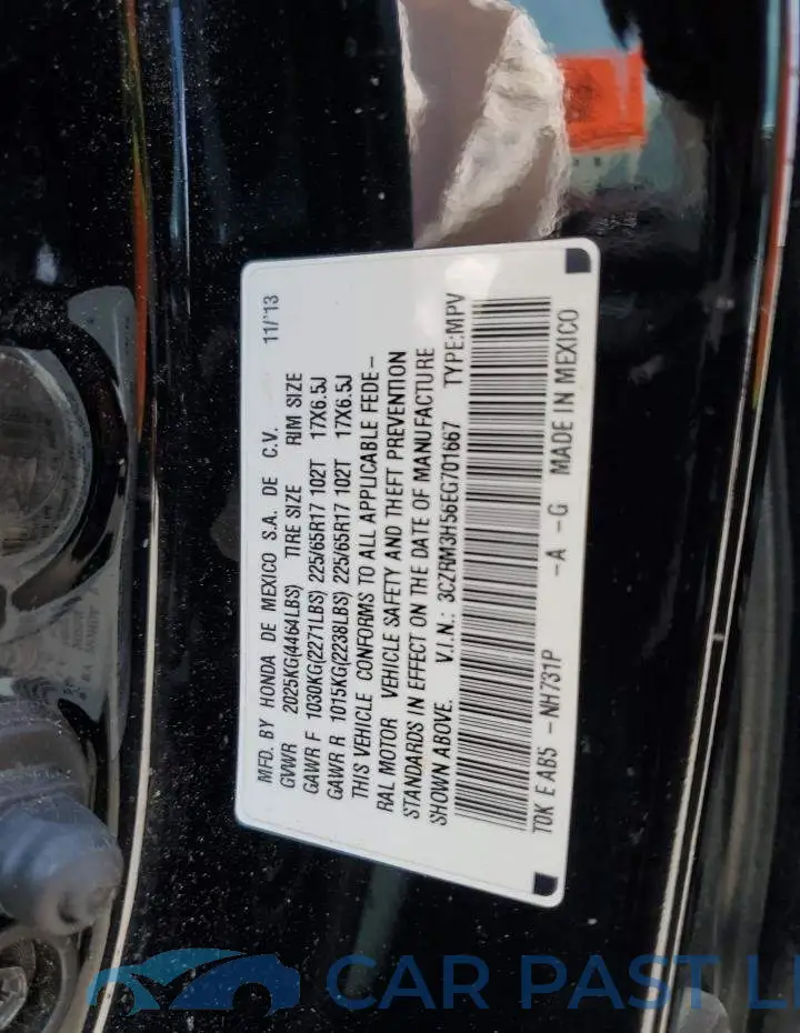 3CZRM3H56EG701667# 13