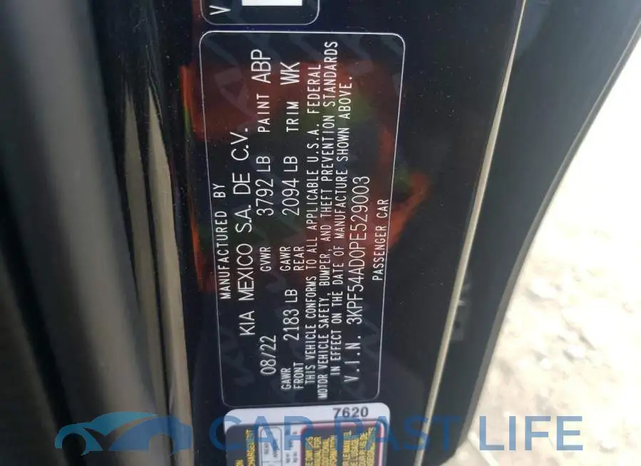 3KPF54AD0PE529003# 12