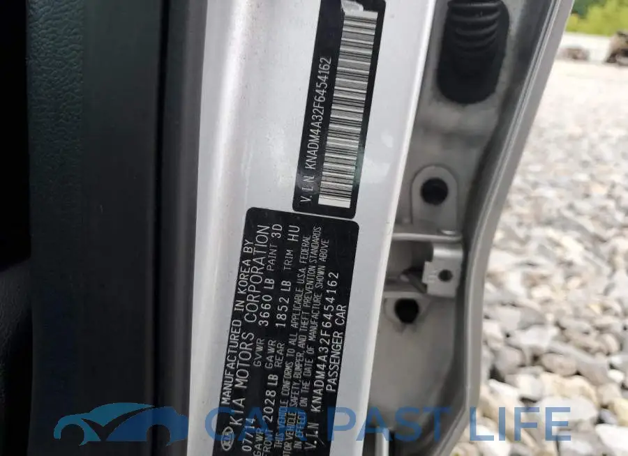 KNADM4A32F6454162# 12