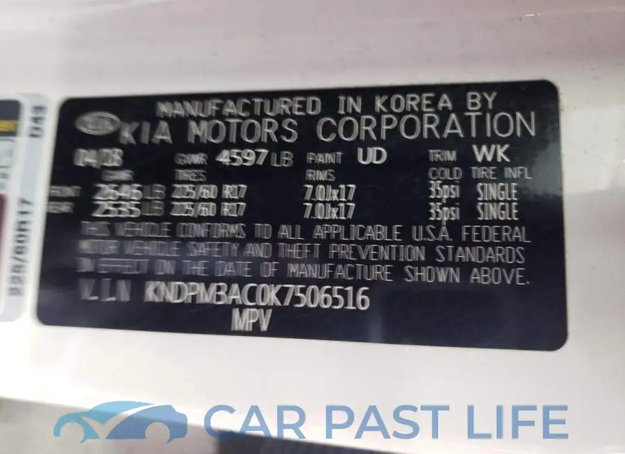 KNDPM3AC0K7506516# 12