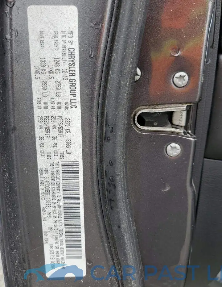 3C4PDCAB9ET182831# 12