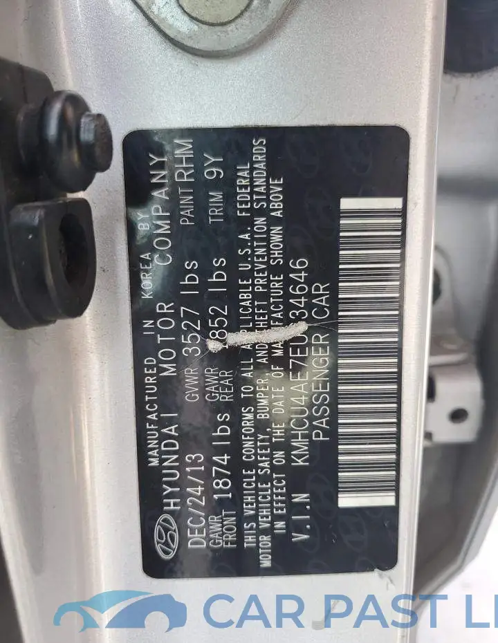 KMHCU4AE7EU634646# 12