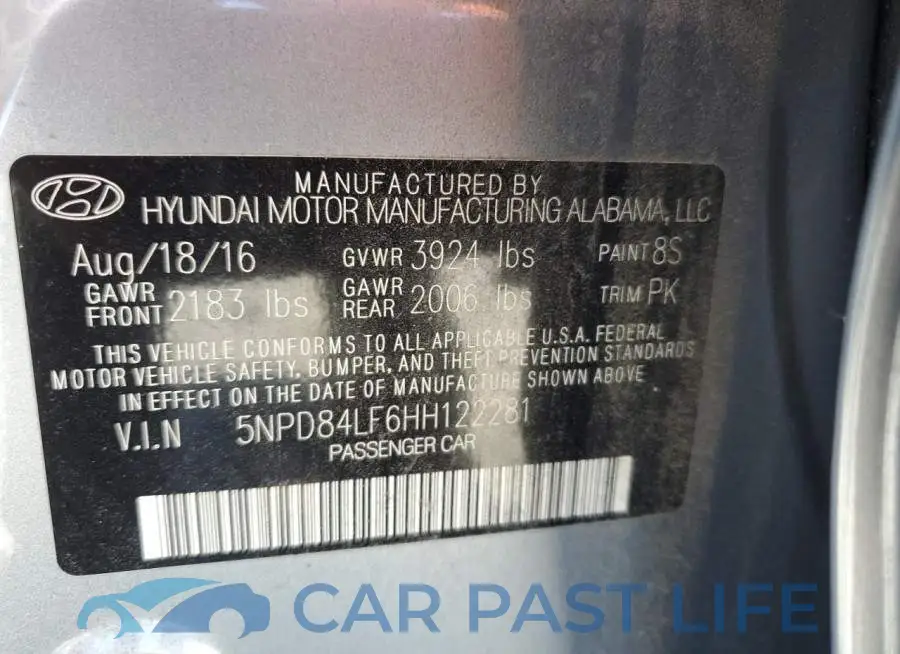 5NPD84LF6HH122281# 13