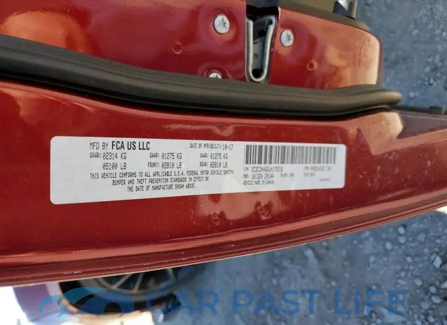 2C3CDXHG6JH179318# 12