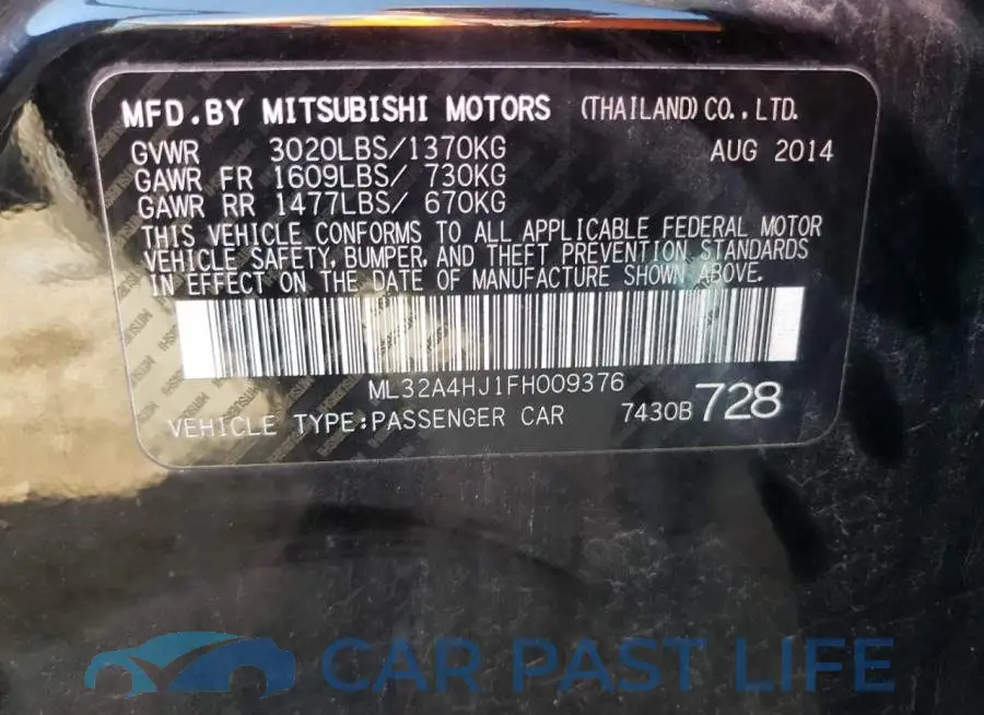ML32A4HJ1FH009376# 12
